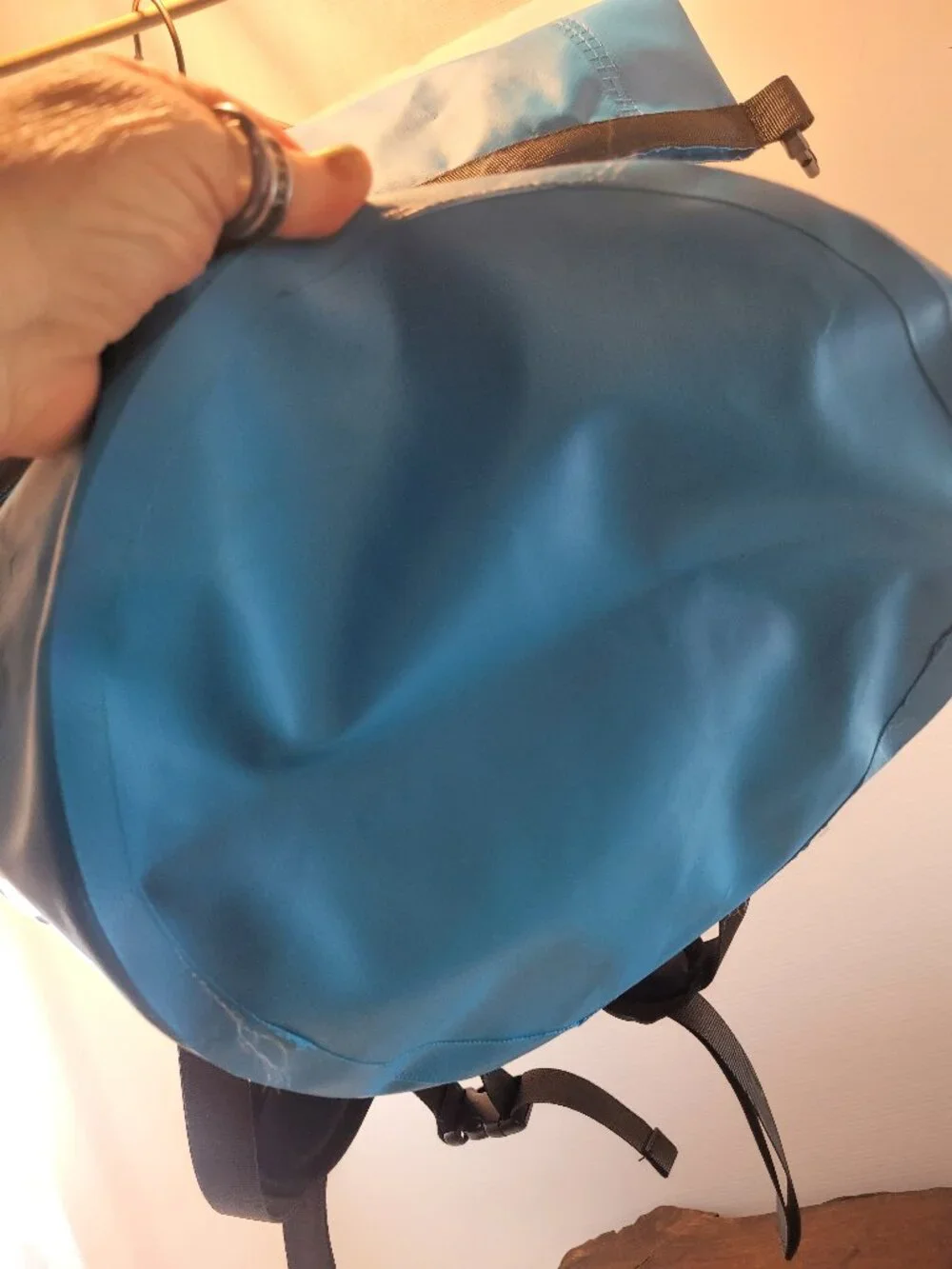 Marchway Floating Waterproof Dry Bag 40L Backpack Blue